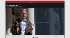 Desktop Screenshot of normpattis.com